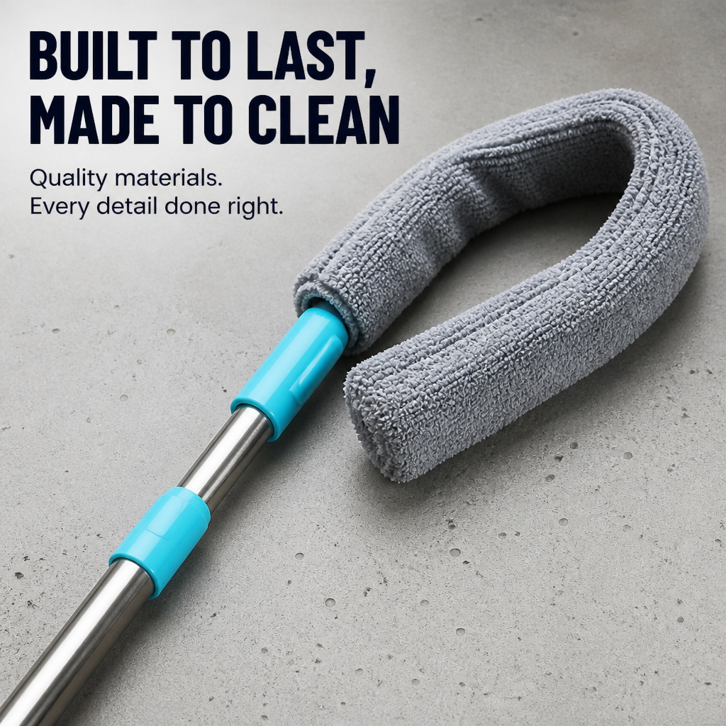SwiftSweep™ — Clean Deep, Reach Far, Relax Sooner