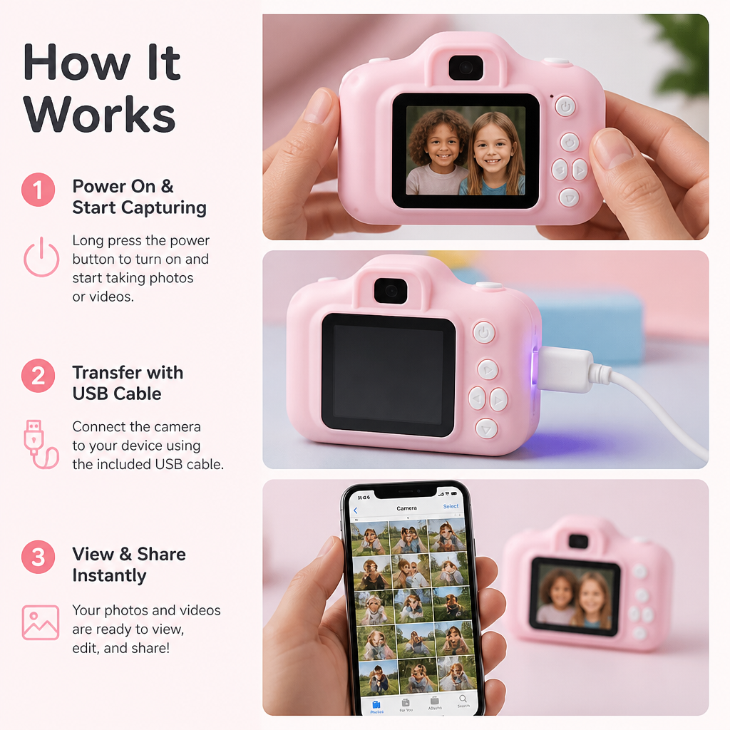 ViviSnap™ — Capture Timeless Memories Instantly Without the Waste