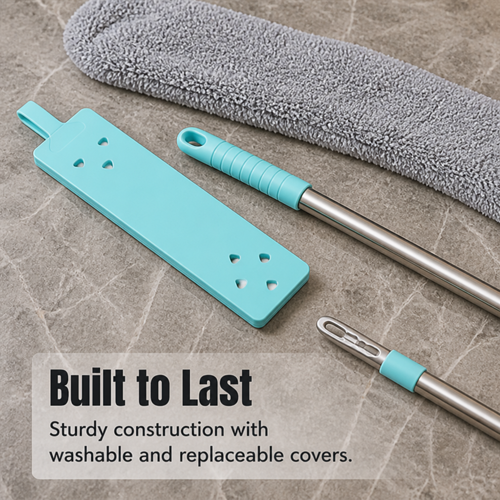 GlideClean™ — Clean Every Corner Without Bending or Back Pain