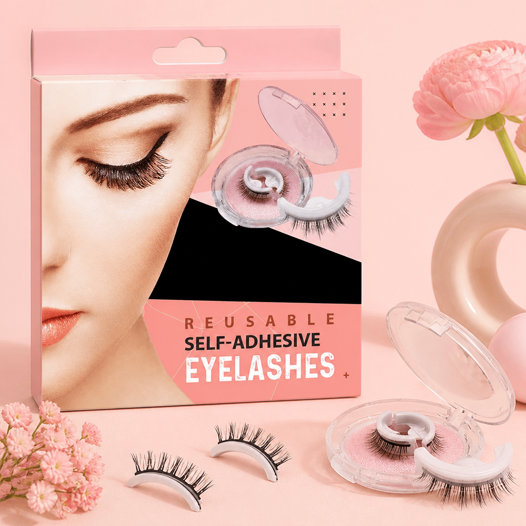 Self-Adhesive Reusable False Eyelashes