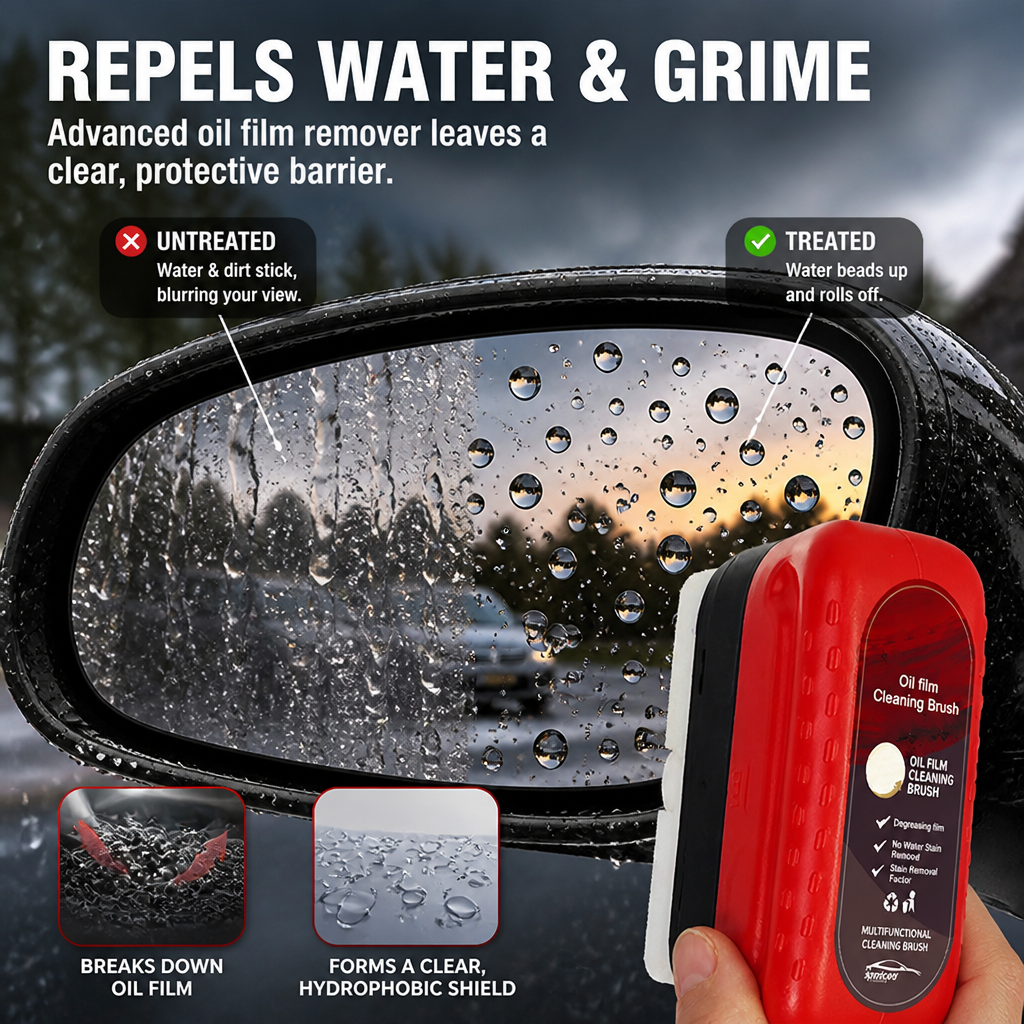 CrystalShield™ — Drive with Unshakable Clarity and Confidence in Every Storm