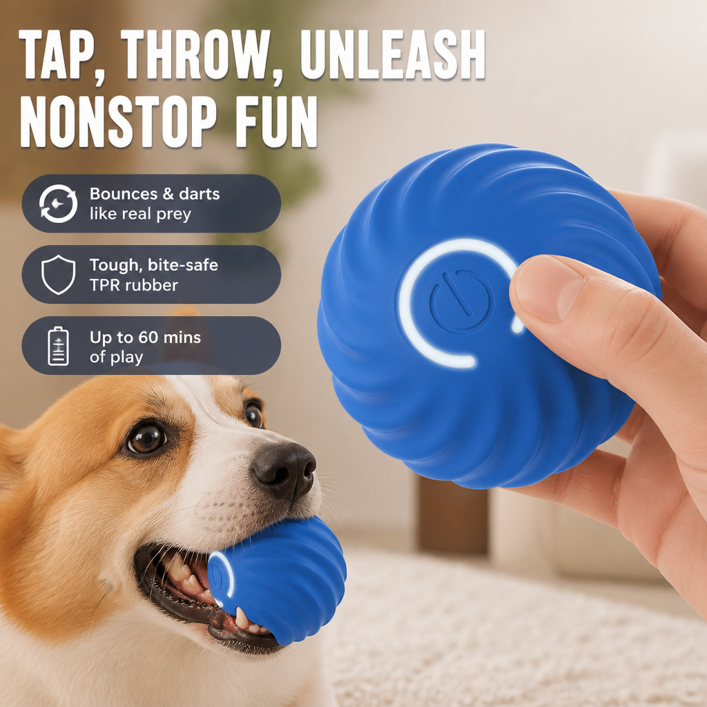 FierceTail™ — Unleash Your Dog’s Wild Energy for Hour-Long, Hands-Free Play