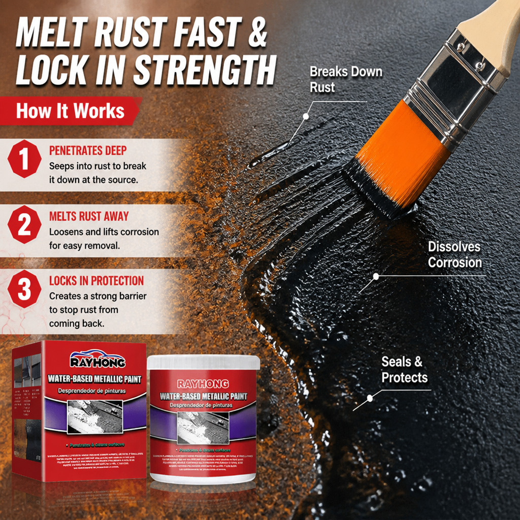 CorroGuard™ — Melt Rust Fast and Lock in Lasting Metal Strength