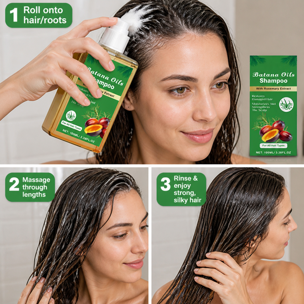 LustraLuxe™ Shampoo — Transform Fragile Hair into Silky Strength That Shines Every Day