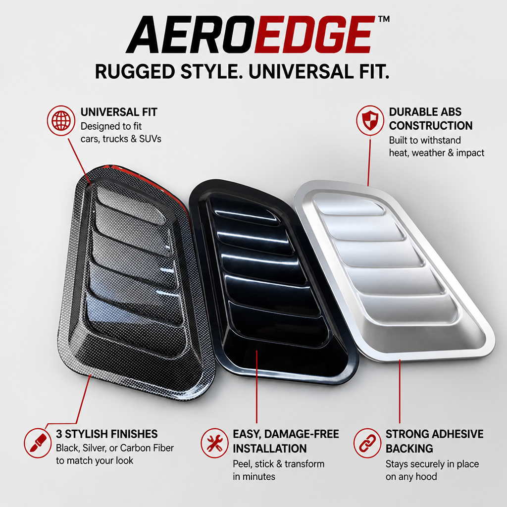 AeroEdge™ — Instantly Command Respect with Rugged, Head-Turning Style