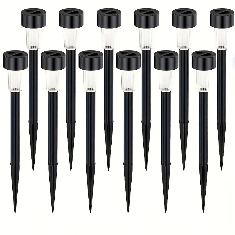 LUMORA - Elegant Solar Garden Path Lights Set of 12