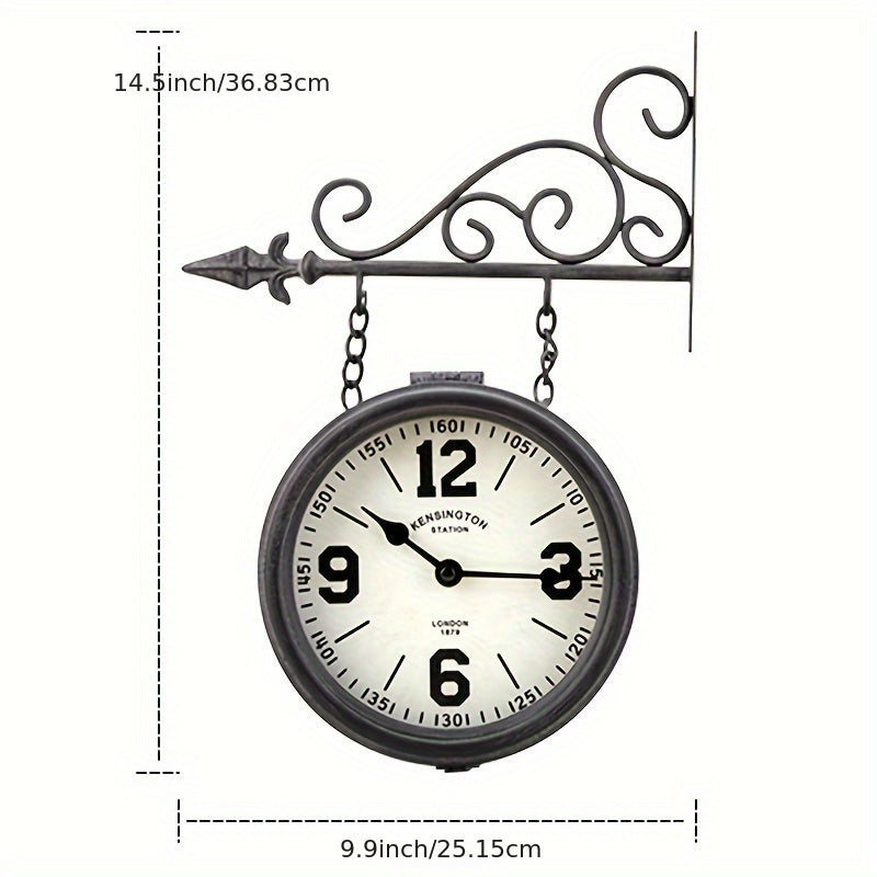 TranquilTime – Sleek Silent Quartz Wall Clock