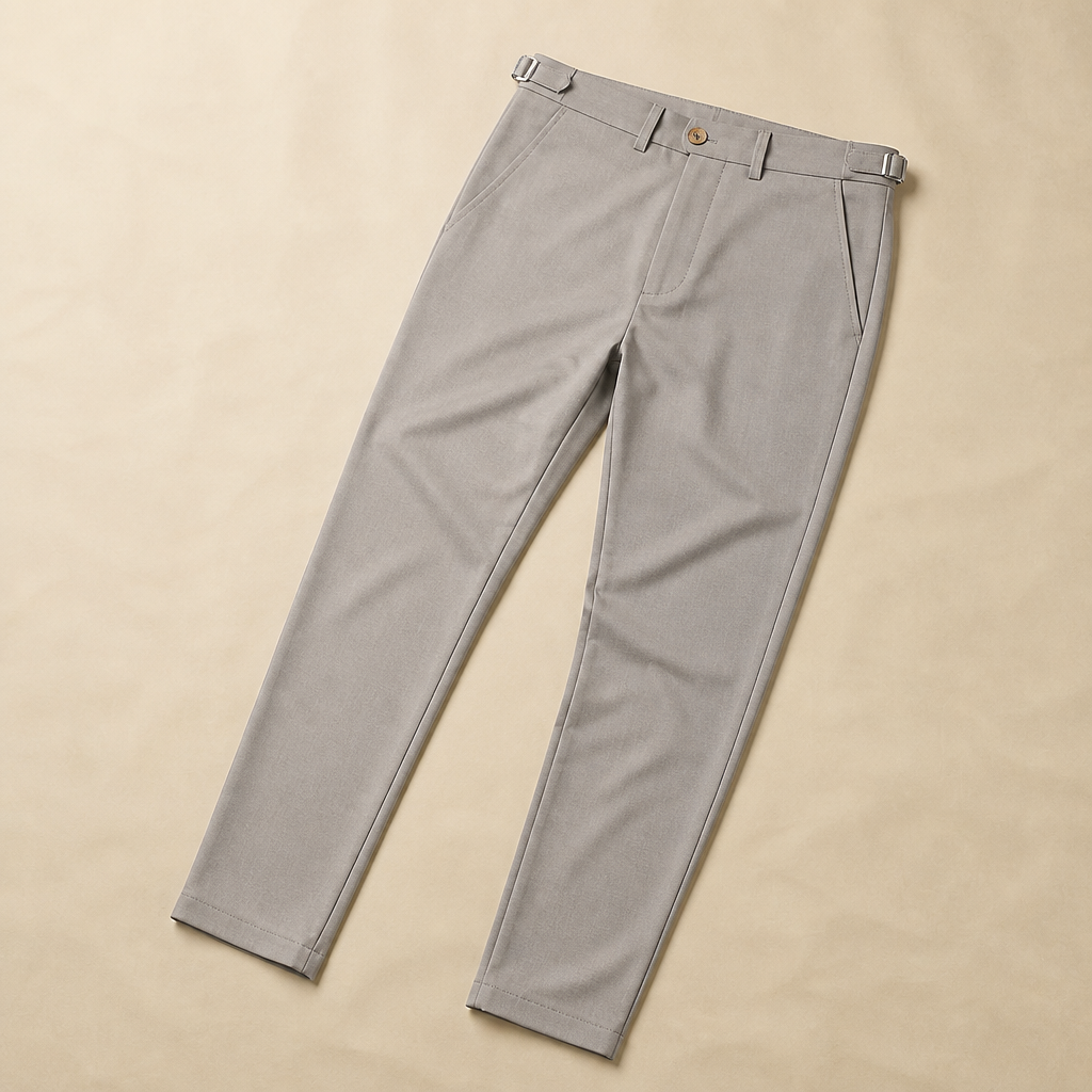 FlexiForm™ – Slim Stretch Pants Featuring Adjustable Side Buckle