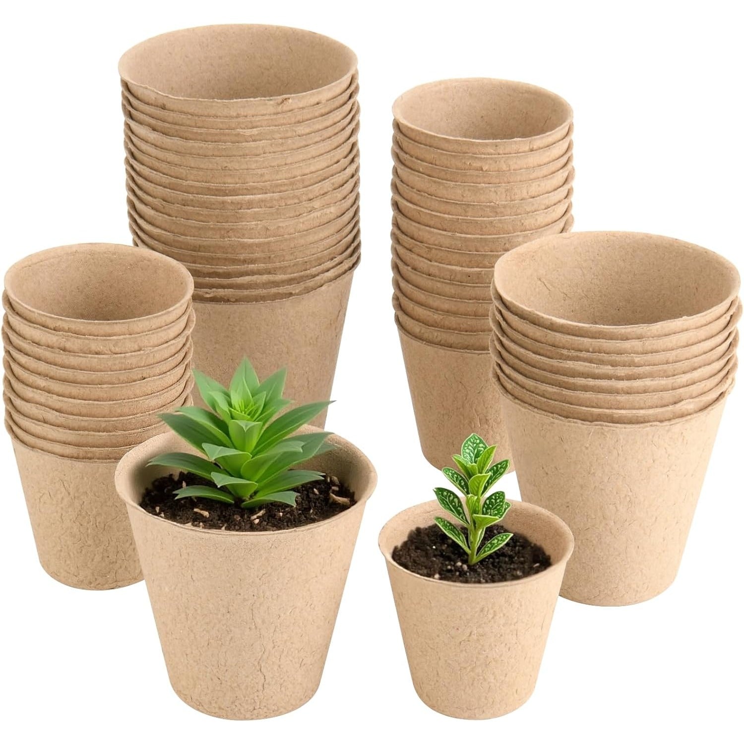 EcoGrow Pots – Sustainable Seedling Starters for Easy Planting