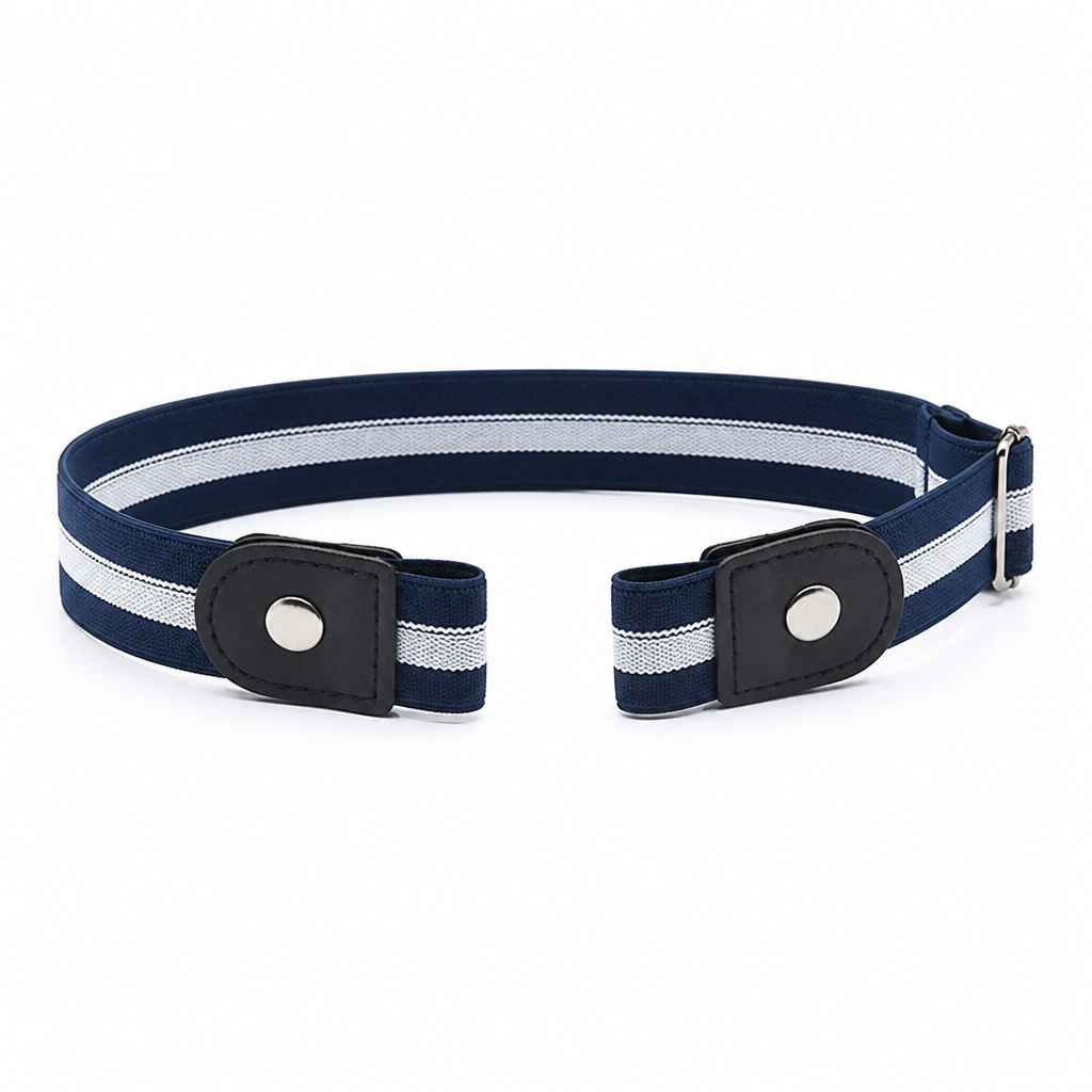 FlexiStride™ – Snapless Stretch Belt with Discreet Closure