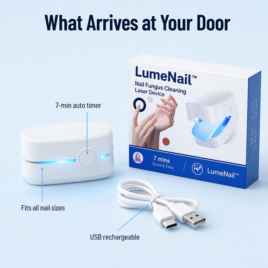 LumeNail™ — Eliminate Stubborn Toenail Fungus in Just 7 Minutes Daily at Home