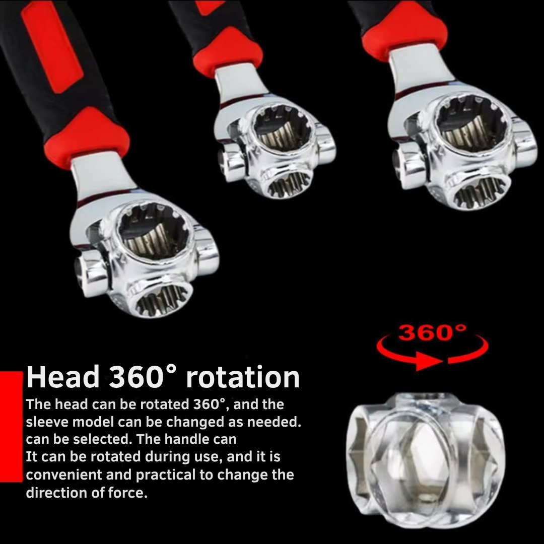 TitanGrip™ 48-IN-1 Multi-Wrench — Command Every Bolt with Effortless Power and Precision