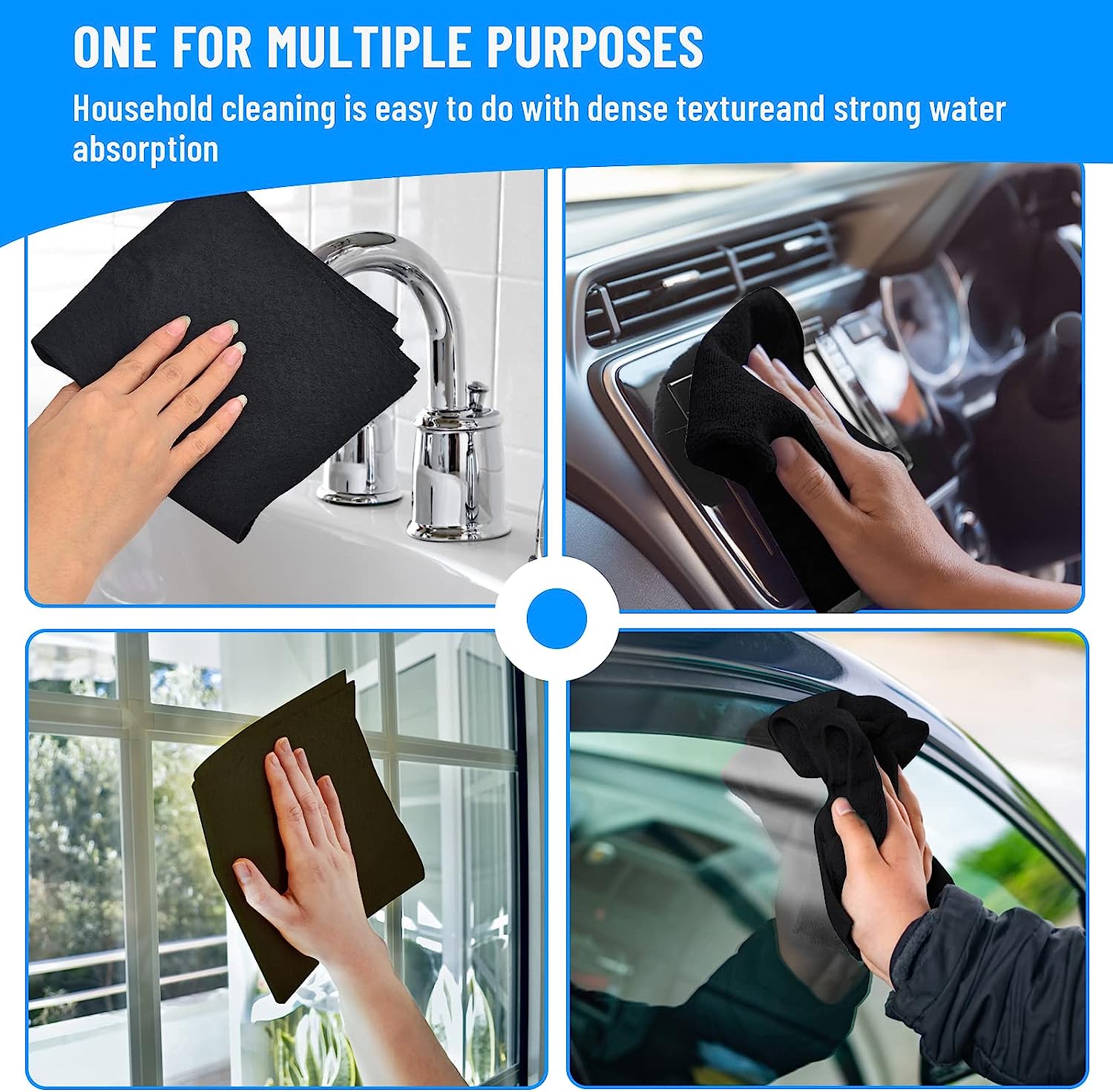 ClearMist™ UltraClean Cloth — Reveal Flawless Shine Without Lifting a Finger
