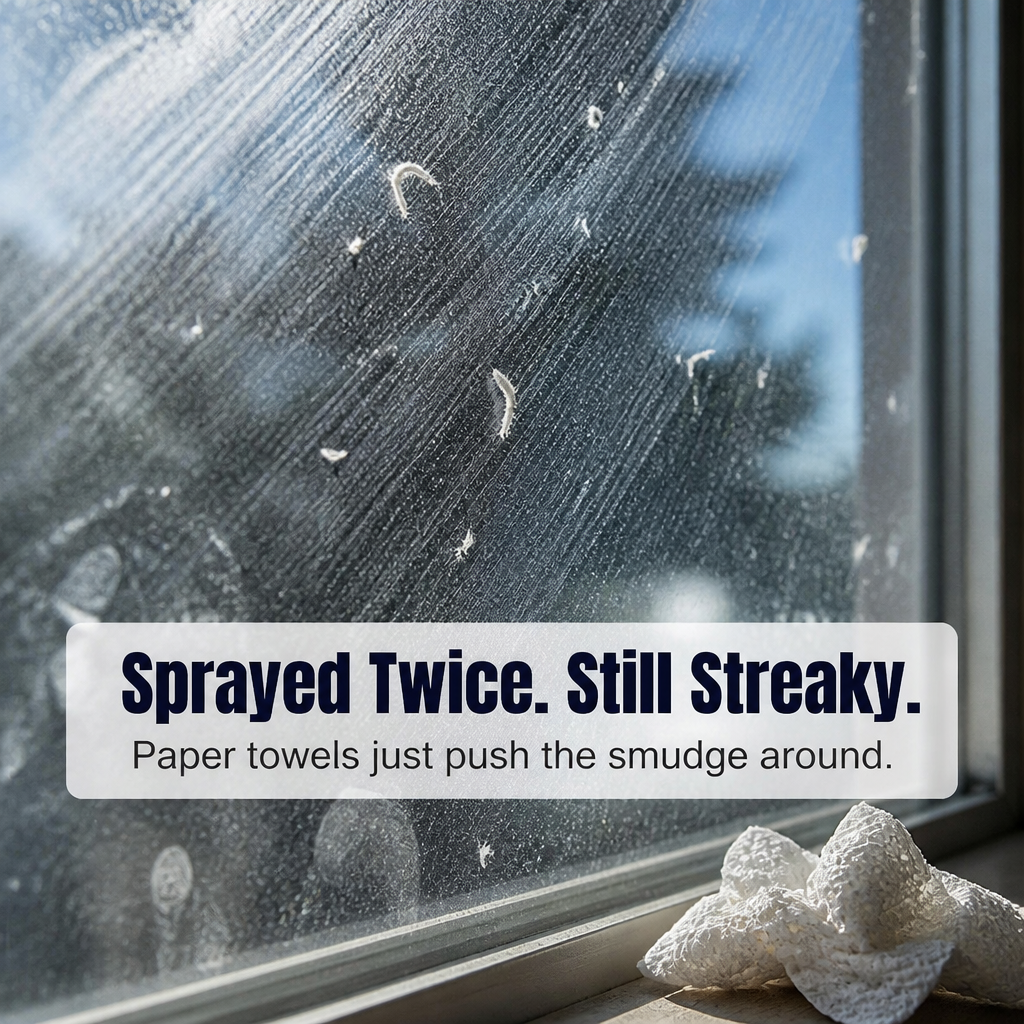 VibraPure™ — Clean Glass, Screens, and Chrome Without a Streak in a Single Swipe