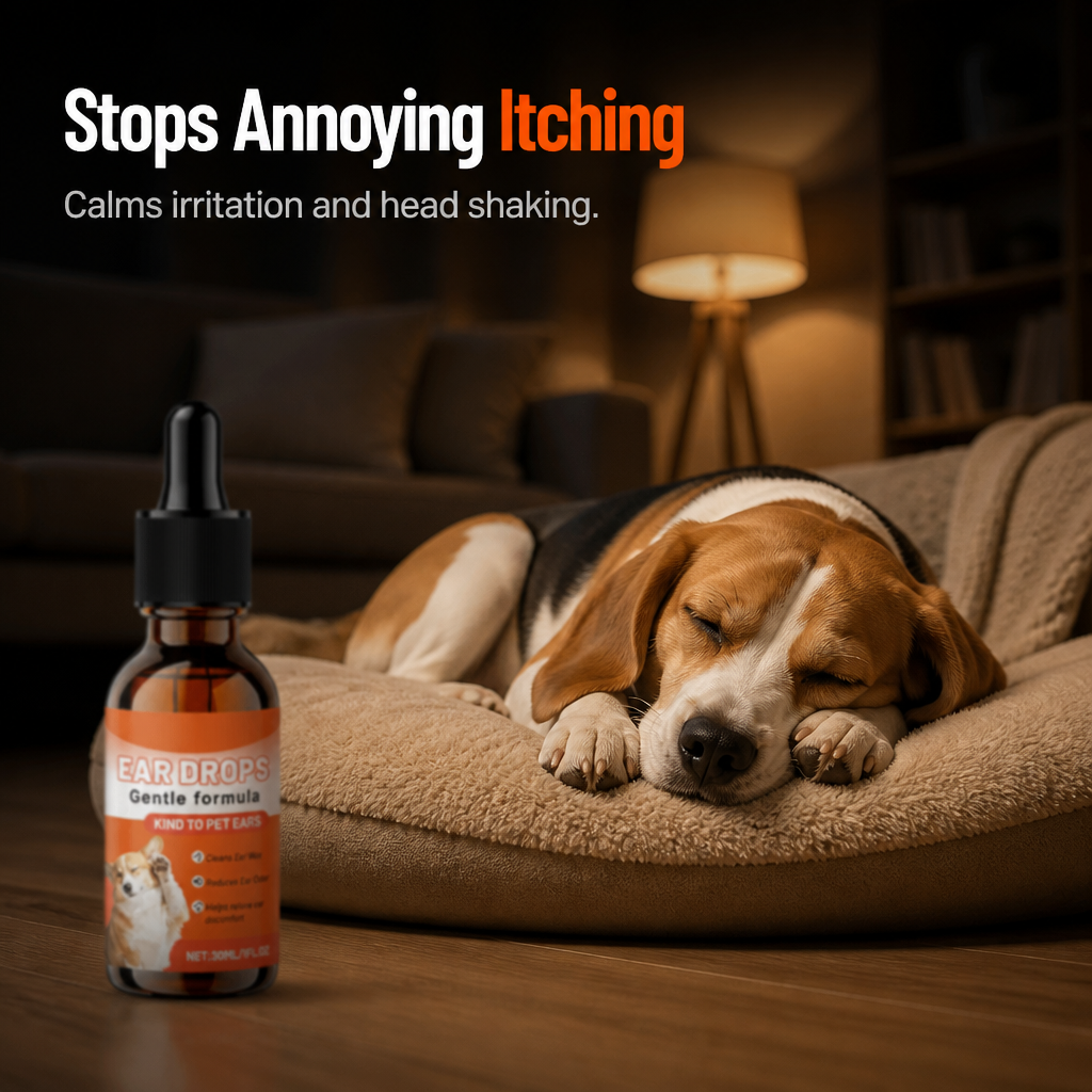 Vetara™ Ear Drops — Calm Your Dog’s Ears Fast and Banish Stubborn Odor for Good