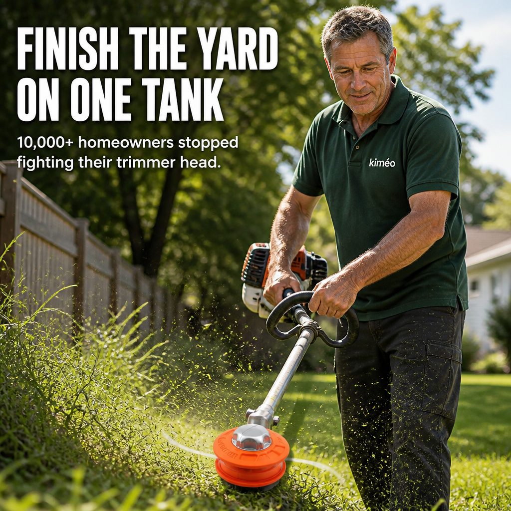 Voltaris™ X1 — Cut Through Dense Weeds Without Reloading Your Trimmer Spool Again