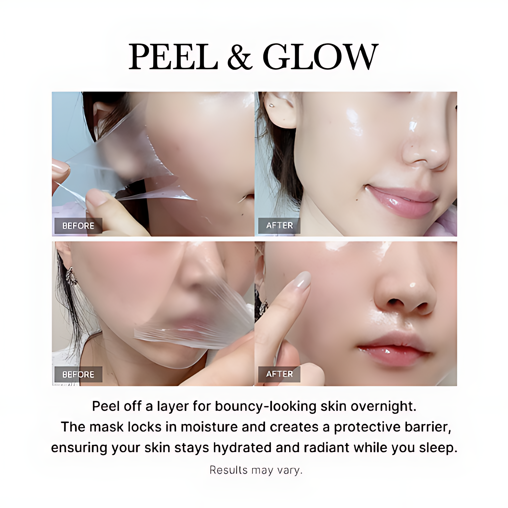Dermaluxe™ Collagen Night Wrap — Wake Up to Firm, Radiant Skin That Glows All Day