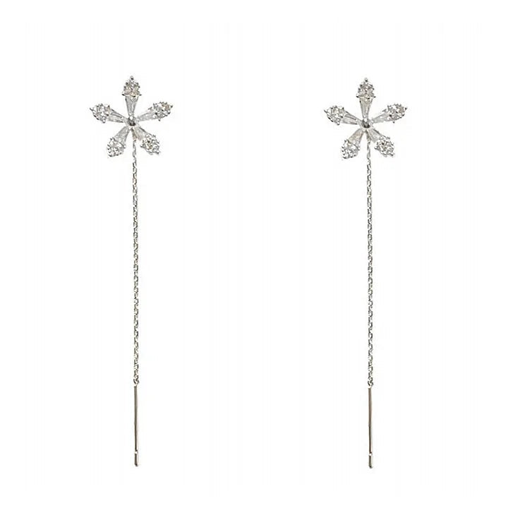 Celestara™ Floral Tassel Earrings — Radiate Unstoppable Glamour and Featherlight Confidence
