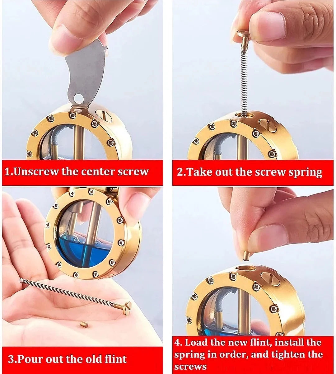 EmberCraft™ Vintage Kerosene Lighter — Ignite Timeless Style and Unshakable Confidence Every Day