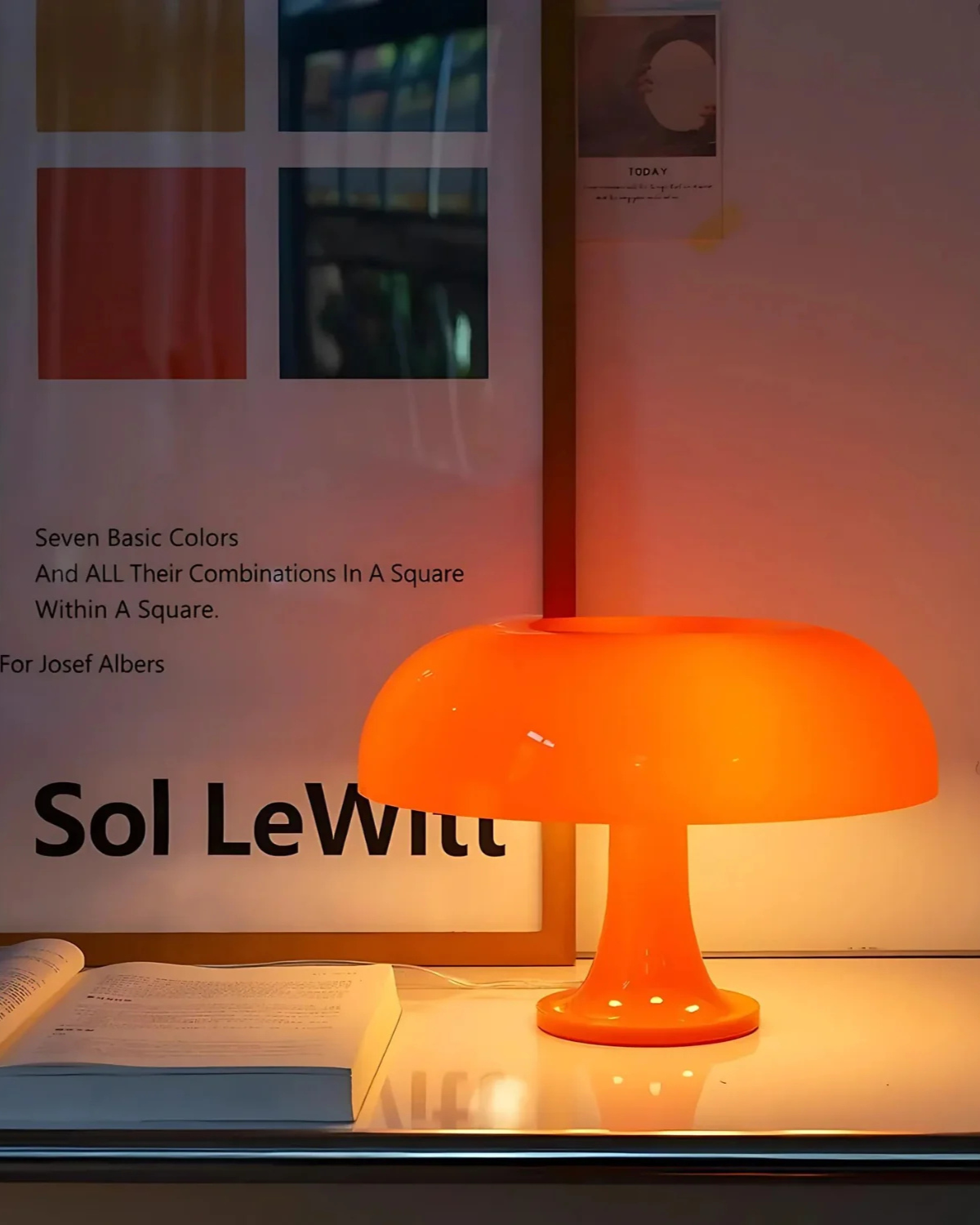 Bauhaus Desk Lamp Vintage Dome – Soft Lighting with Timeless Flair