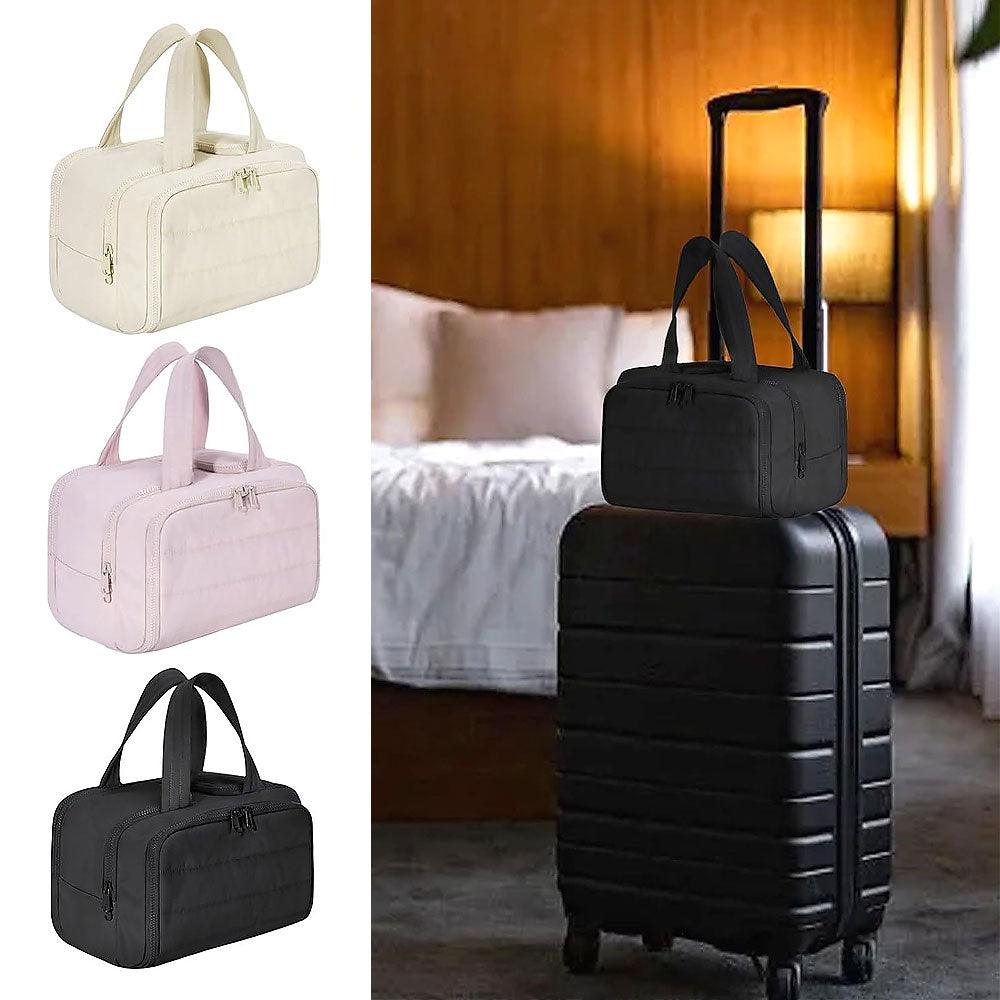 Ultimate 4-Compartment Travel Toiletry Organizer for Women