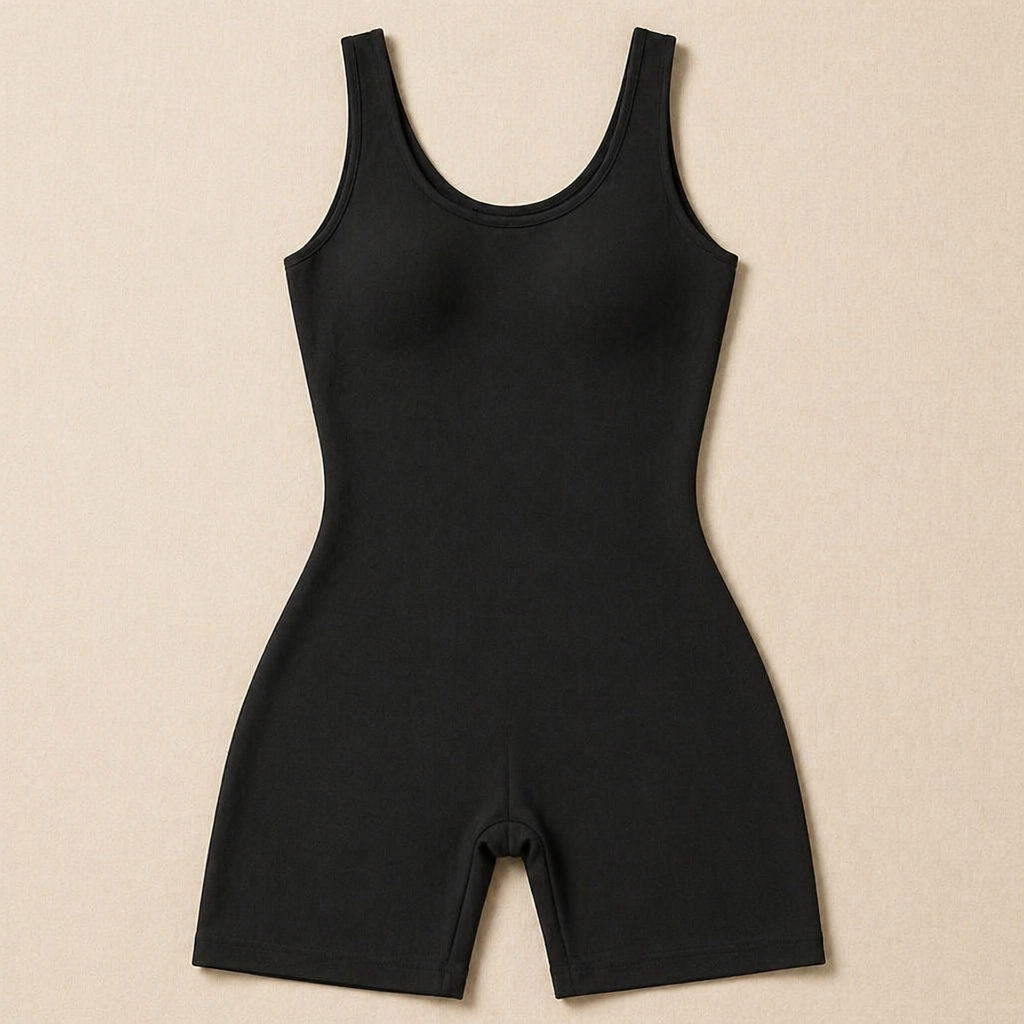 LunaContour™ – Smooth Full-Body Shaping Bodysuit with Mid-Thigh Seamless Control