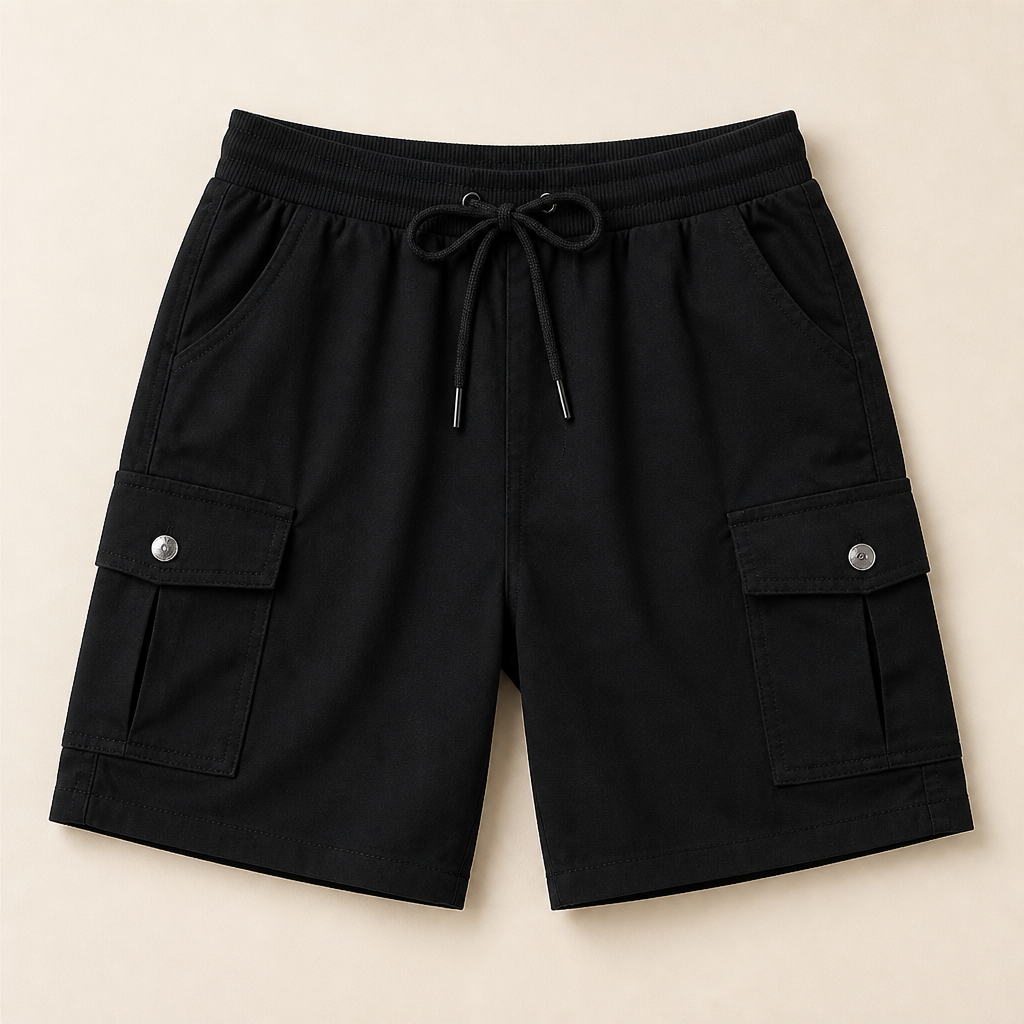 VentureLux™ – Bermuda Cargo Shorts with UPF 50 and Quick-Dry Fabric