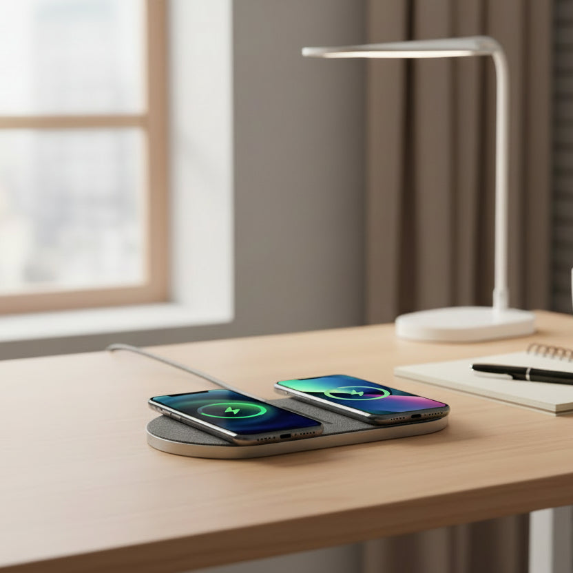 PowerDock - Versatile 3-in-1 Wireless Charging Hub