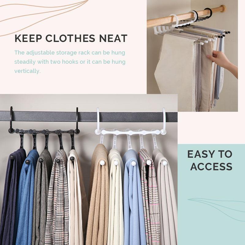 VersaHang™ Metal Pants Organizer — Effortless Closet Order That Keeps Your Clothes Perfectly Pressed