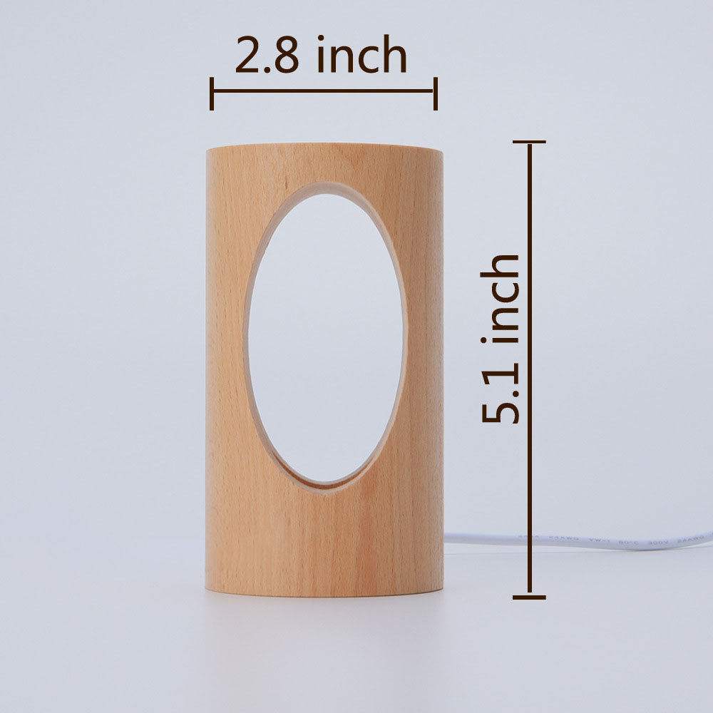 LED Wooden Desk Lamp