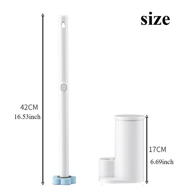 CLEANMASTER - Reliable Toilet Brush with Stylish Holder
