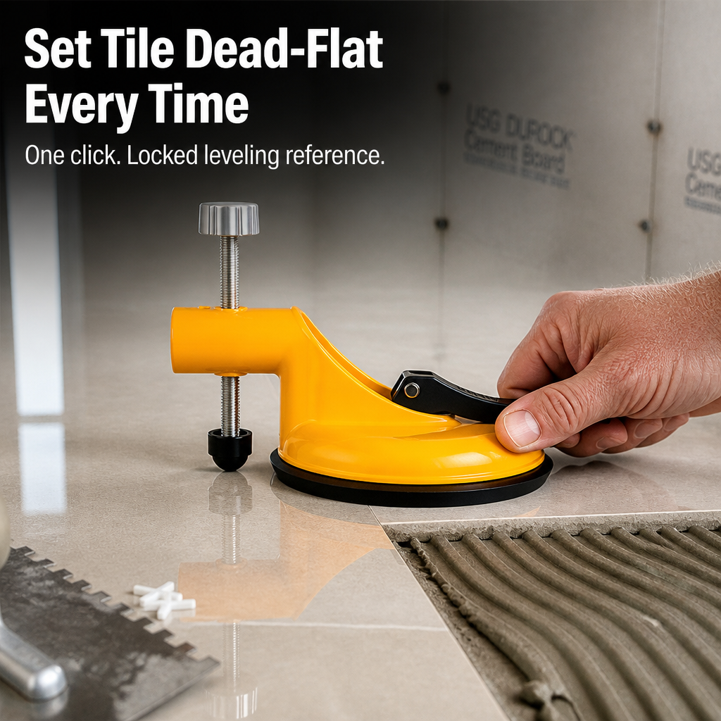 ProGrip™ — Solo Lift Heavy Tile, Glass, and Mirrors Without Any Slip