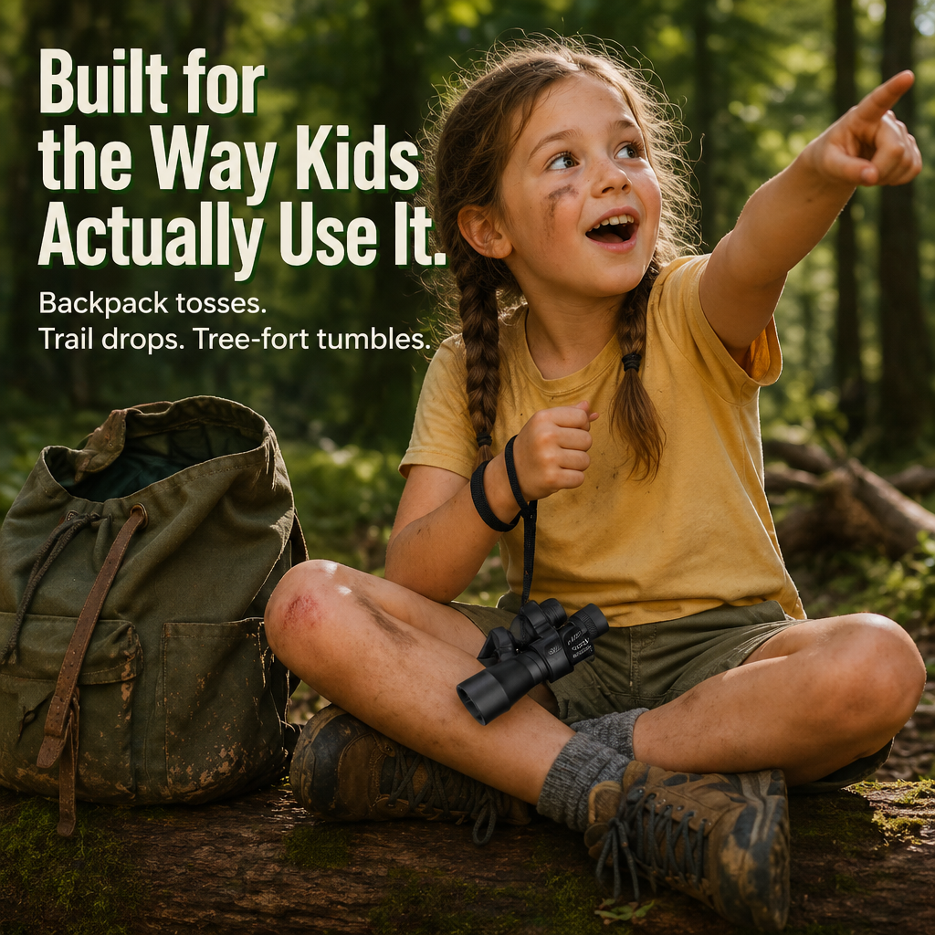 VegaScope™ Mini — Bring Distant Birds, Bugs and Mountains Right Into Your Kid's Pocket