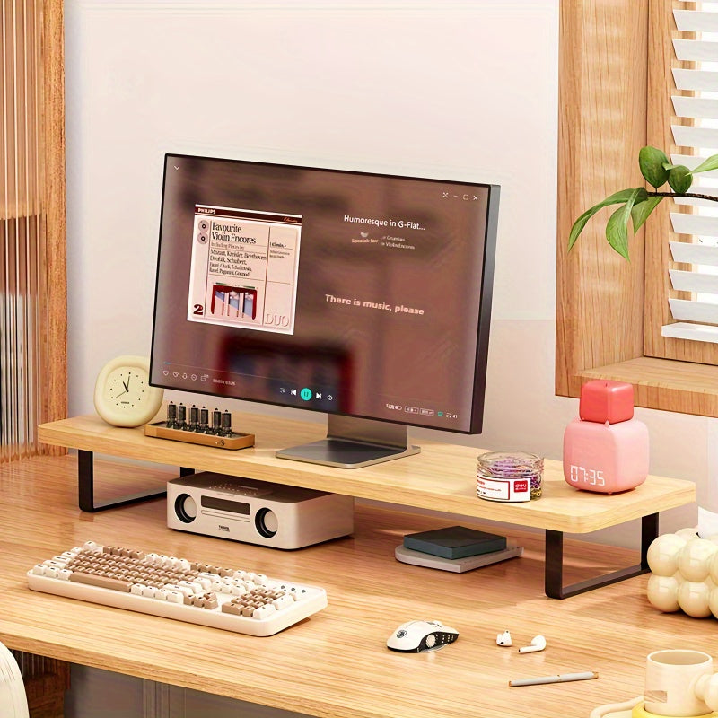 Elevate Your Workspace with the Apex Monitor Stand & Organizer
