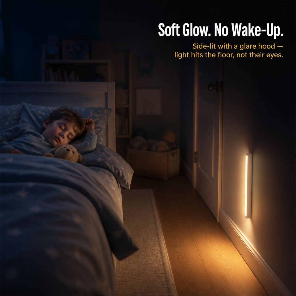 RadianceBeam™ — Glide Through Darkness with Gentle, Hands-Free Light That Never Fails