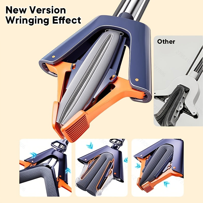 SwiftMop - Ultra-Absorbent Squeeze Mop for Effortless Cleaning
