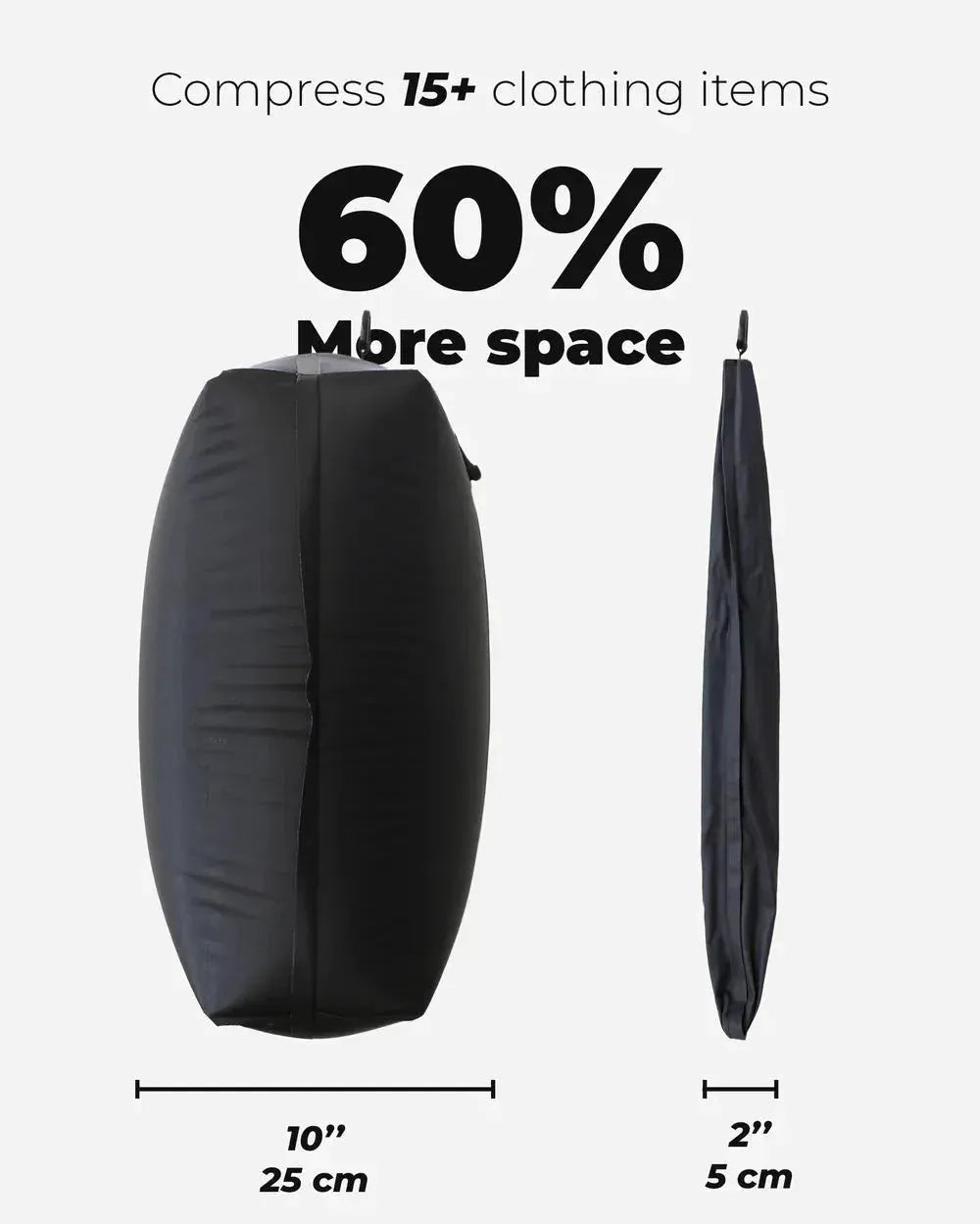 SkySpace™ — Double Your Packing Space and Travel Light with Total Freshness Control
