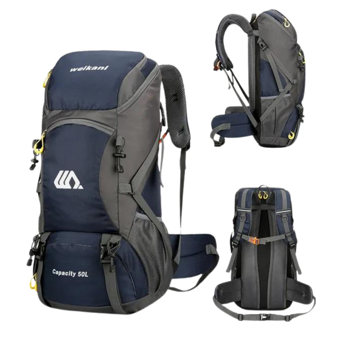 Adventure-Ready 50L Backpack for Ultimate Comfort and Durability