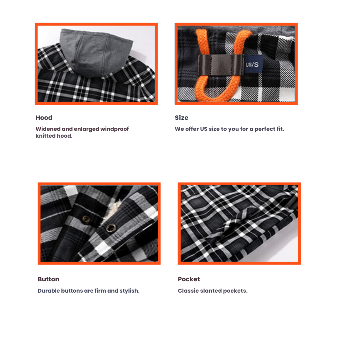 Stylish Flannel Jacket for Ultimate Winter Comfort