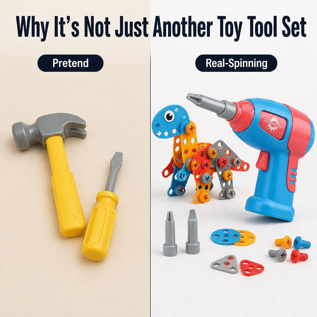 Brillikids™ — Create Dinosaur Landscapes With 211 Pieces and an Authentic Working Drill