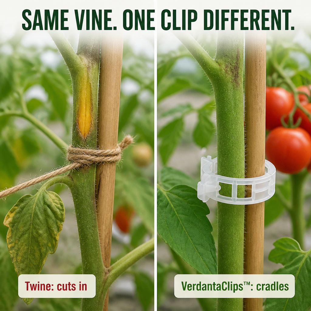 VineGuard™ Clips — Keep Your Vines Strong, Upright, and Unstoppable All Season Long