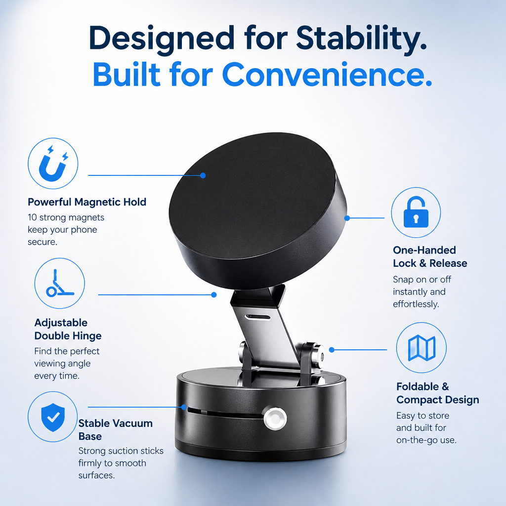 VevoMag™ — Lock Your Phone Instantly and Live Hands-Free with Unshakable Confidence