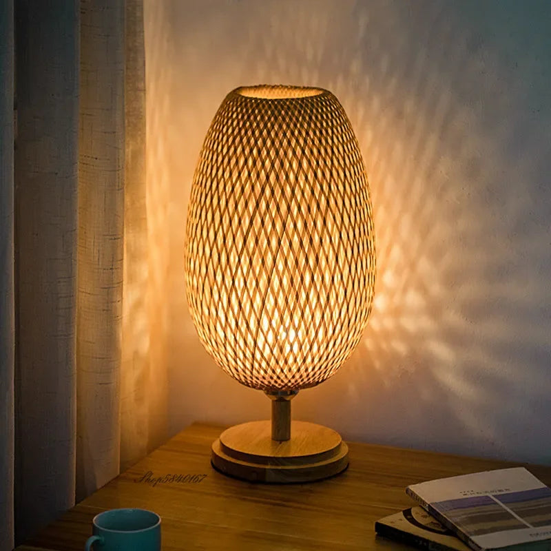 Naturlamp | Retro Bamboo Desk Lamp