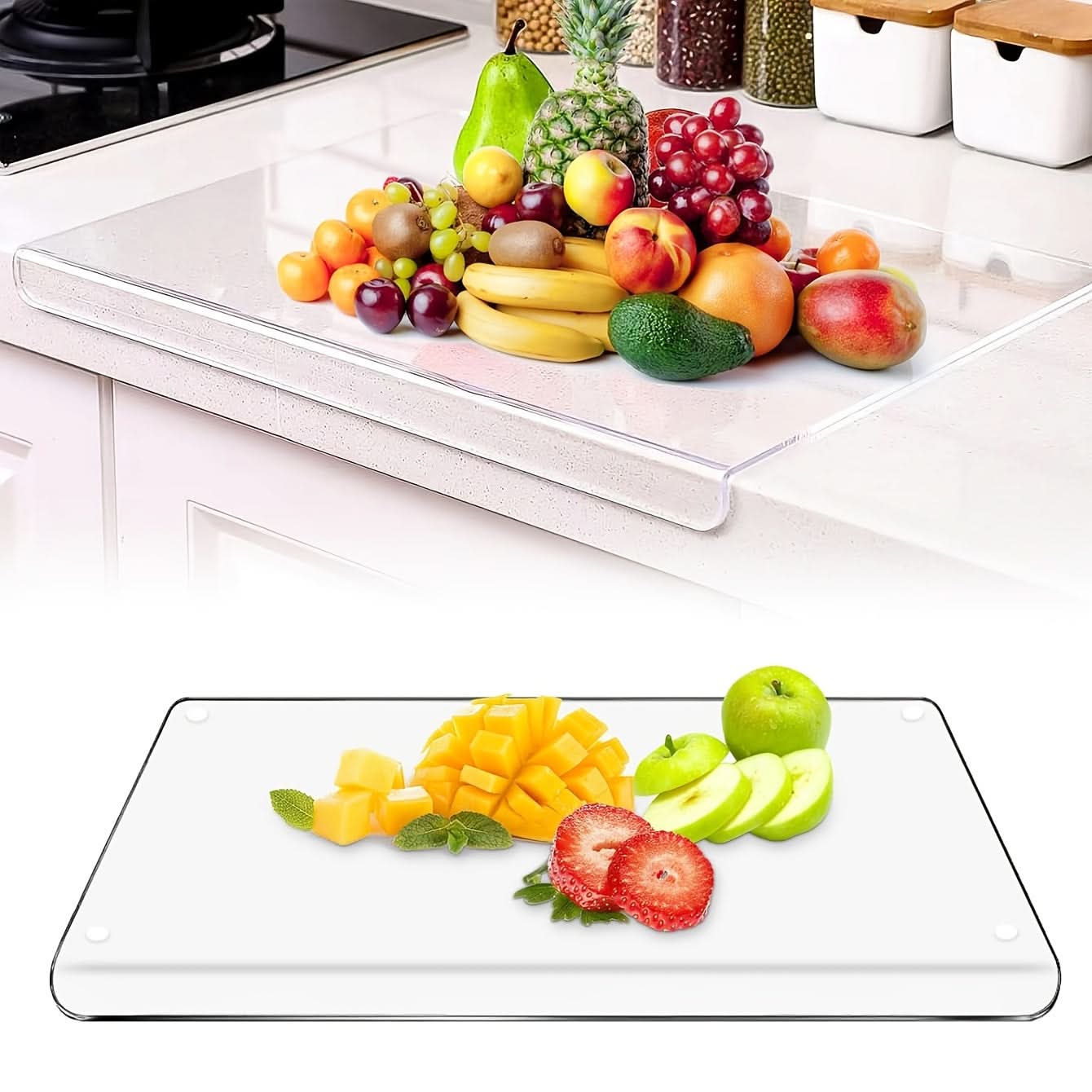 Non-Slip Cutting Board for Countertop Use – Lip Design