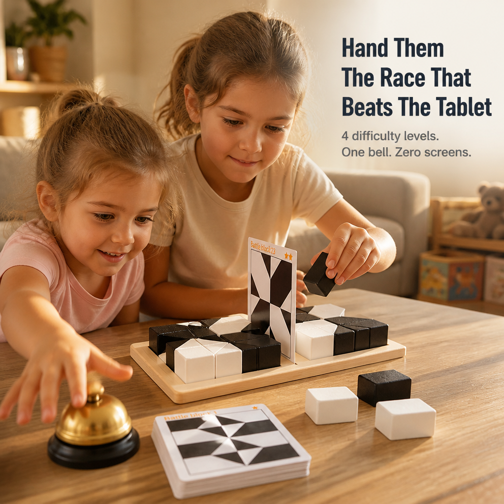 BrainBlaze™ — Ring The Bell, Solve The Card, Break The Screen Routine