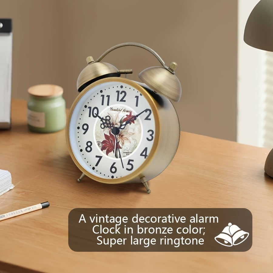 Nordic Elegance – Vintage Glow Alarm Clock
