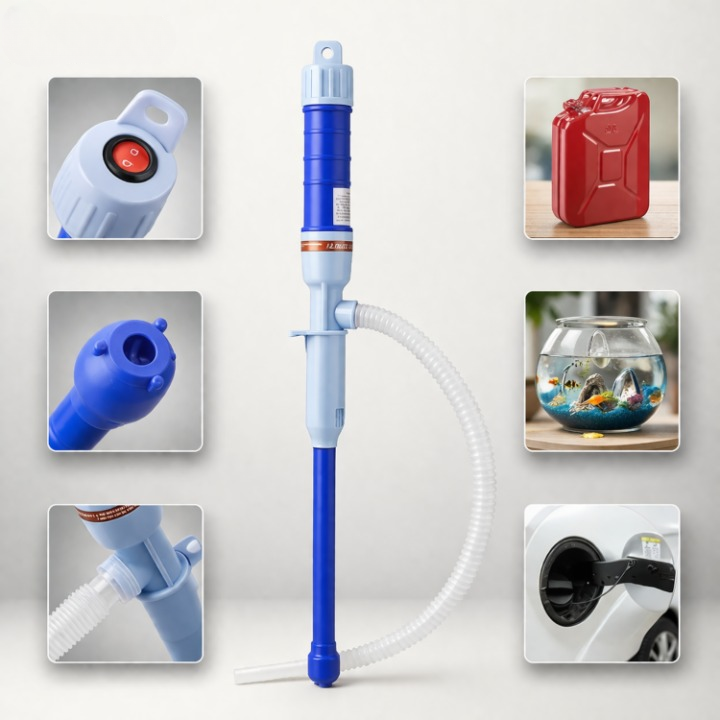 Electric Fuel Pump | Efficient Fuel Delivery | For Workshop and Mobile Use | FuelFlow