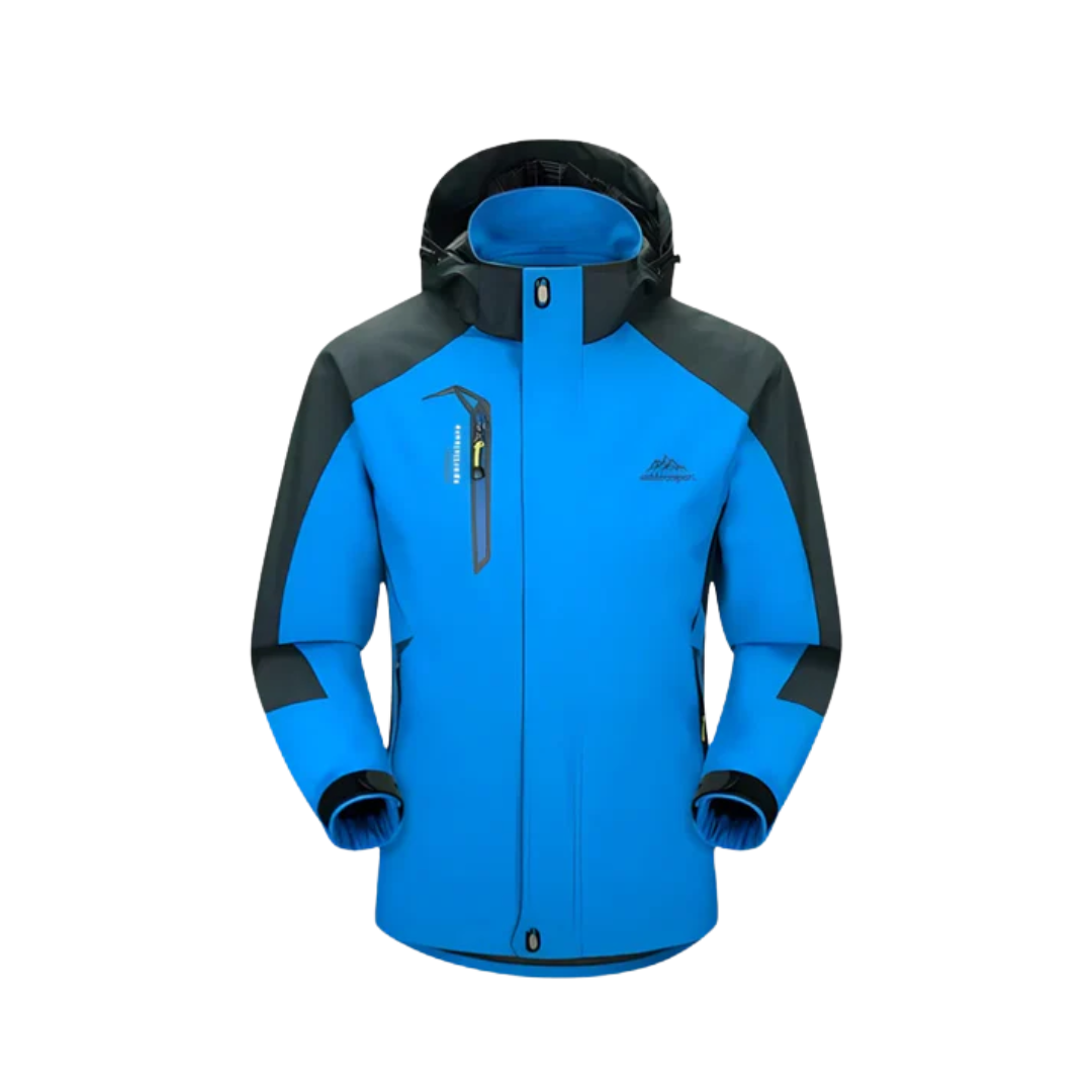 Men's Lightweight Waterproof Adventure Jacket - Wind Resistant