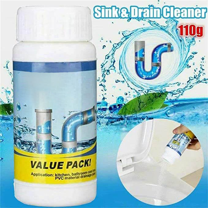 FoamForce™ Drain Rescue — Blow Away Blockages and Breathe Fresh Air Instantly