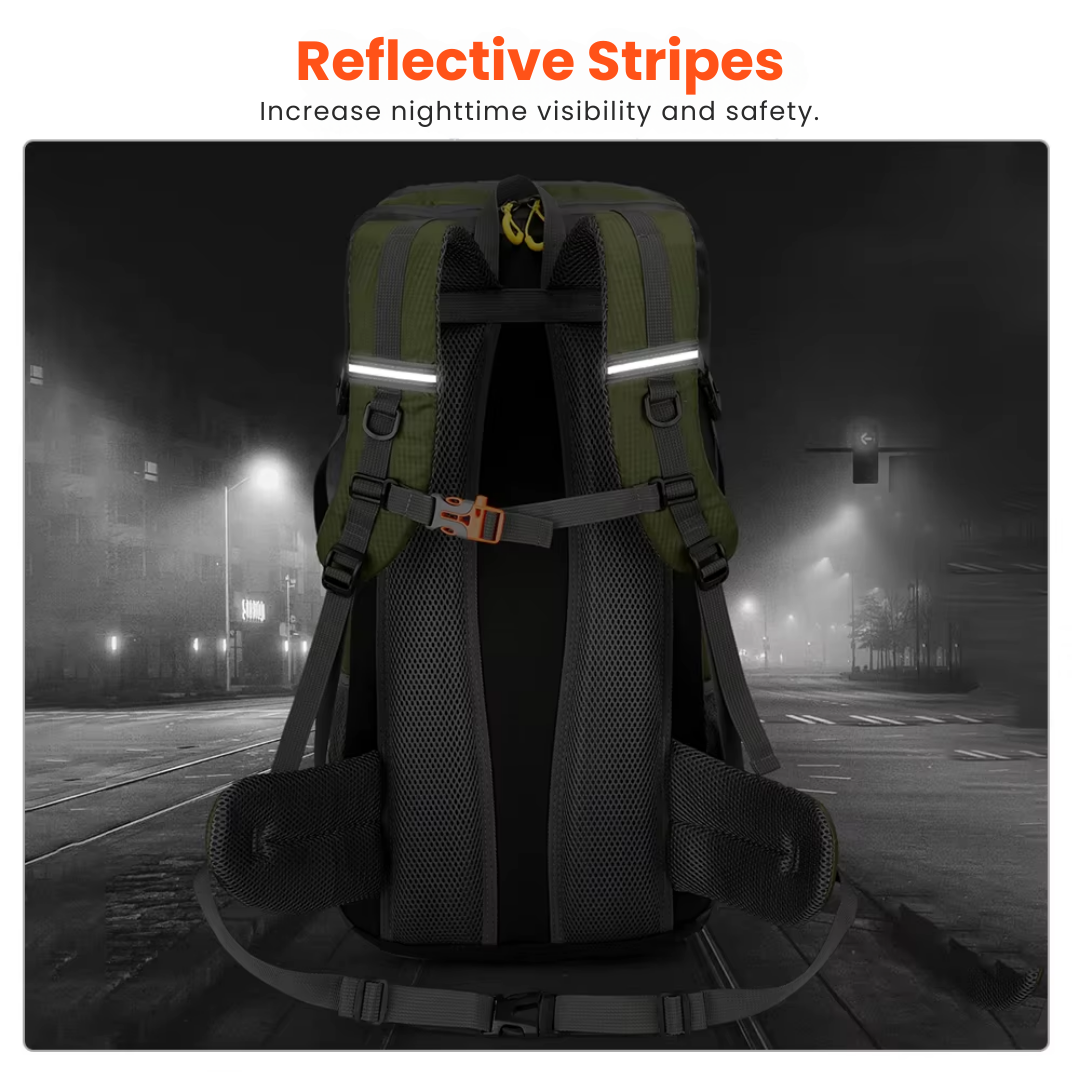 Adventure-Ready 50L Backpack for Ultimate Comfort and Durability